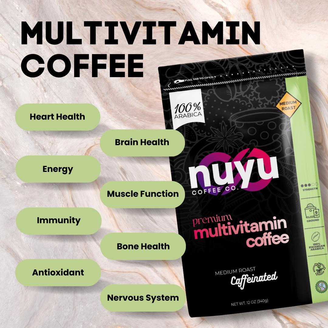 Multivitamin Blend Coffee (12 oz) – Ground Coffee